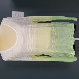 Athleta Lightweight Green Ombre Long Sleeve Shirt Size 1X